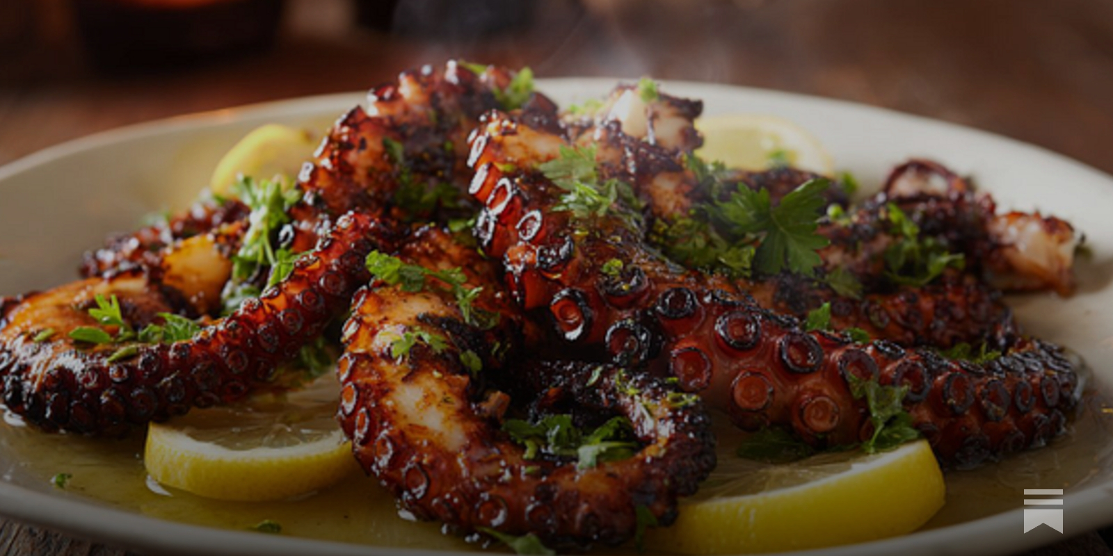 Bar Mezzana signature dishes Spanish Octopus
Shima Aji Crudo
Cacio E Pepe